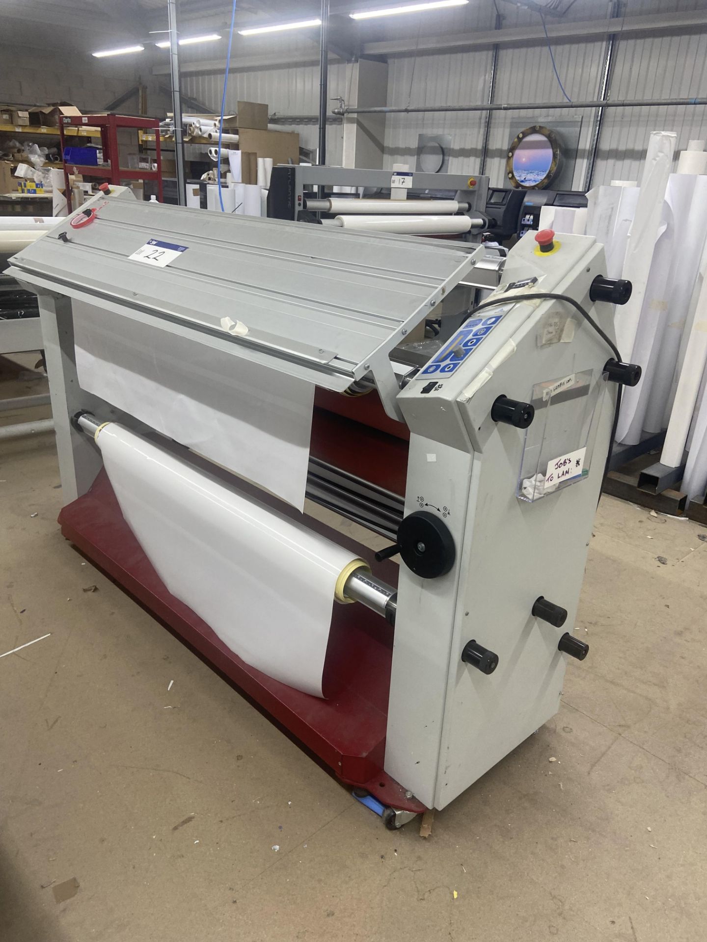 Neschen Hotlam 1600-N Laminator, serial no. 64036-00109, year of manufacture 2006, 440V (please note - Image 2 of 6
