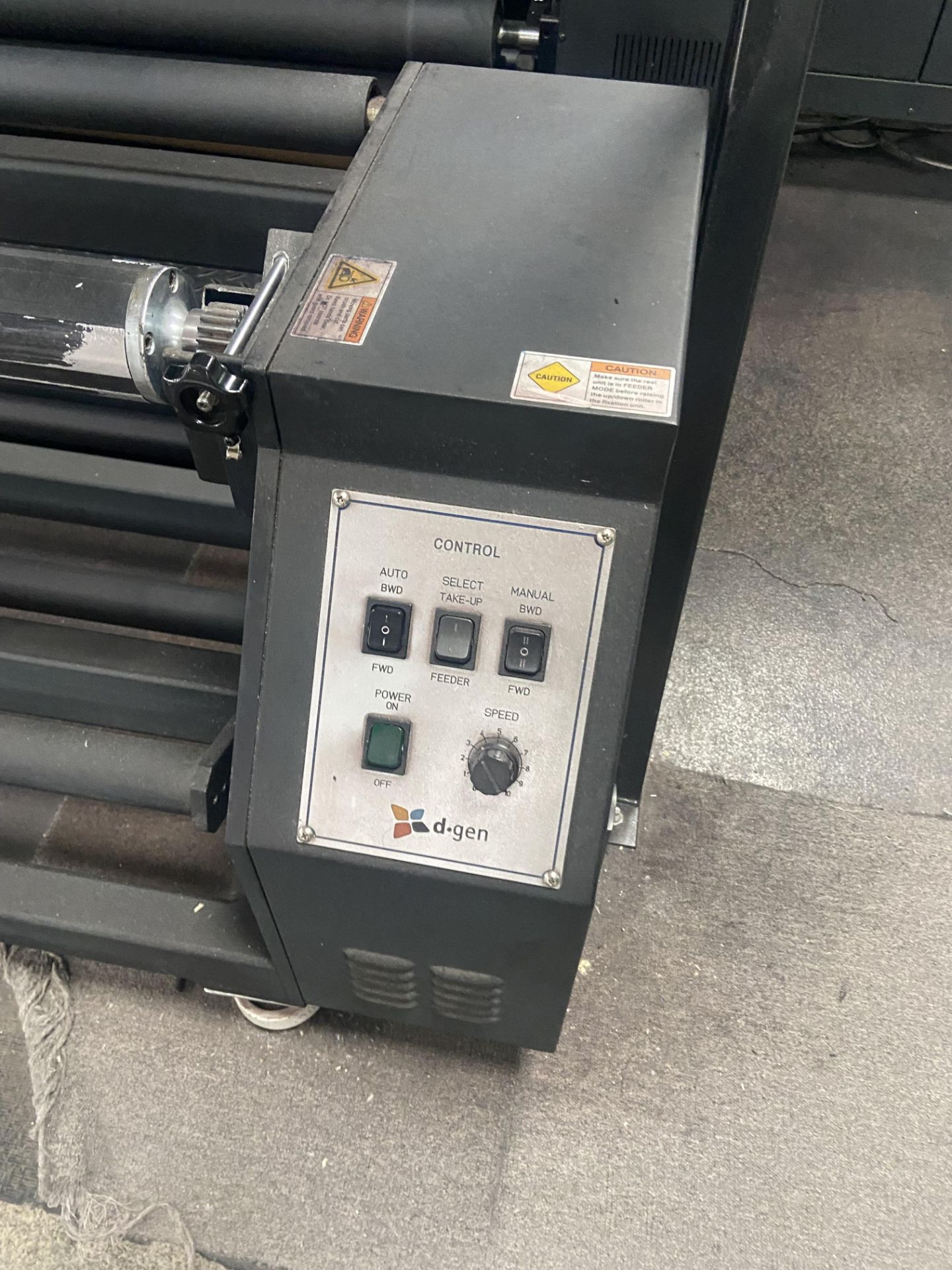 D.Gen TJ-3333 Teleios Grande G5 DIGITAL TEXTILE/ FABRIC PRINTING MACHINE, serial no. TCG517002H, - Image 5 of 13