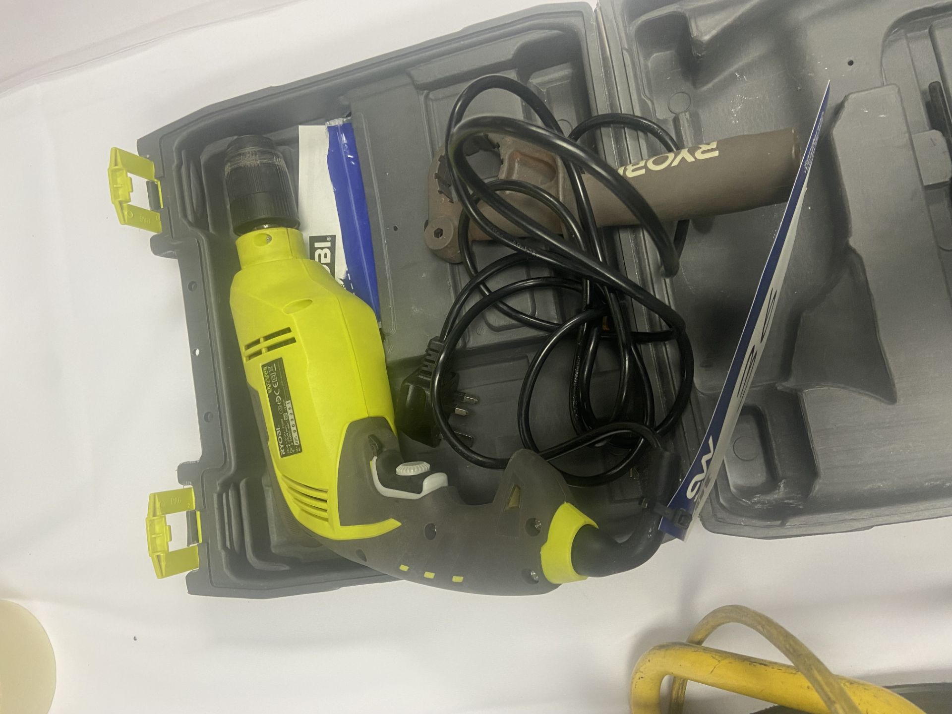 Ryobi EID750RS Drill, with 240V extension reel and carry case Please read the following important - Image 2 of 2