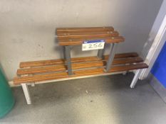 Two Changing Room Benches Please read the following important notes:- ***Overseas buyers - All