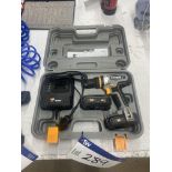 Titan TTI886 DRS Portable Battery Drill, with spare battery, charger and carry case Please read