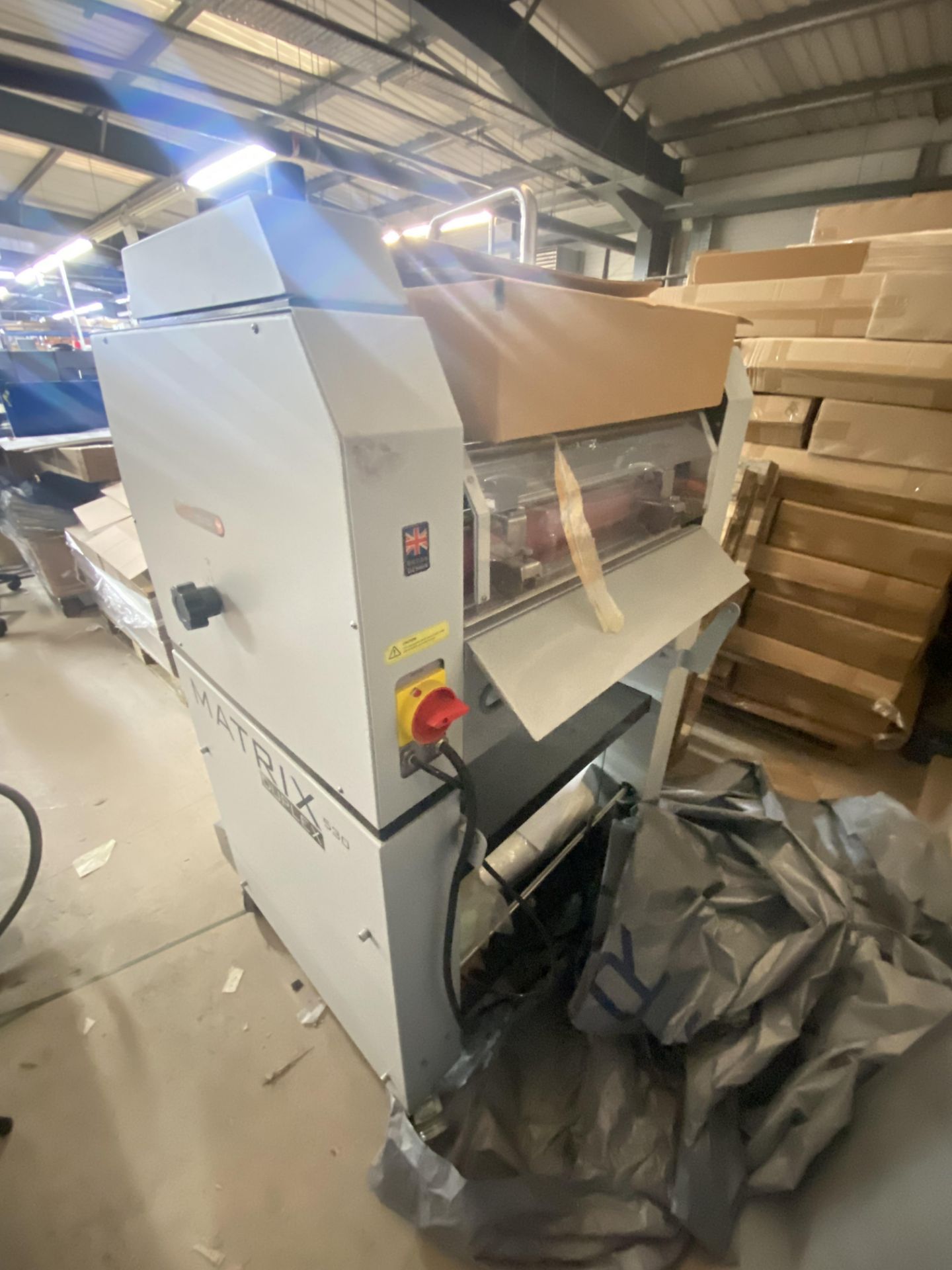 Vivid Matrix Duplex LAMINATOR, serial no. 1409MX-530DP-060, 240V (please note this lot is situated - Image 3 of 6