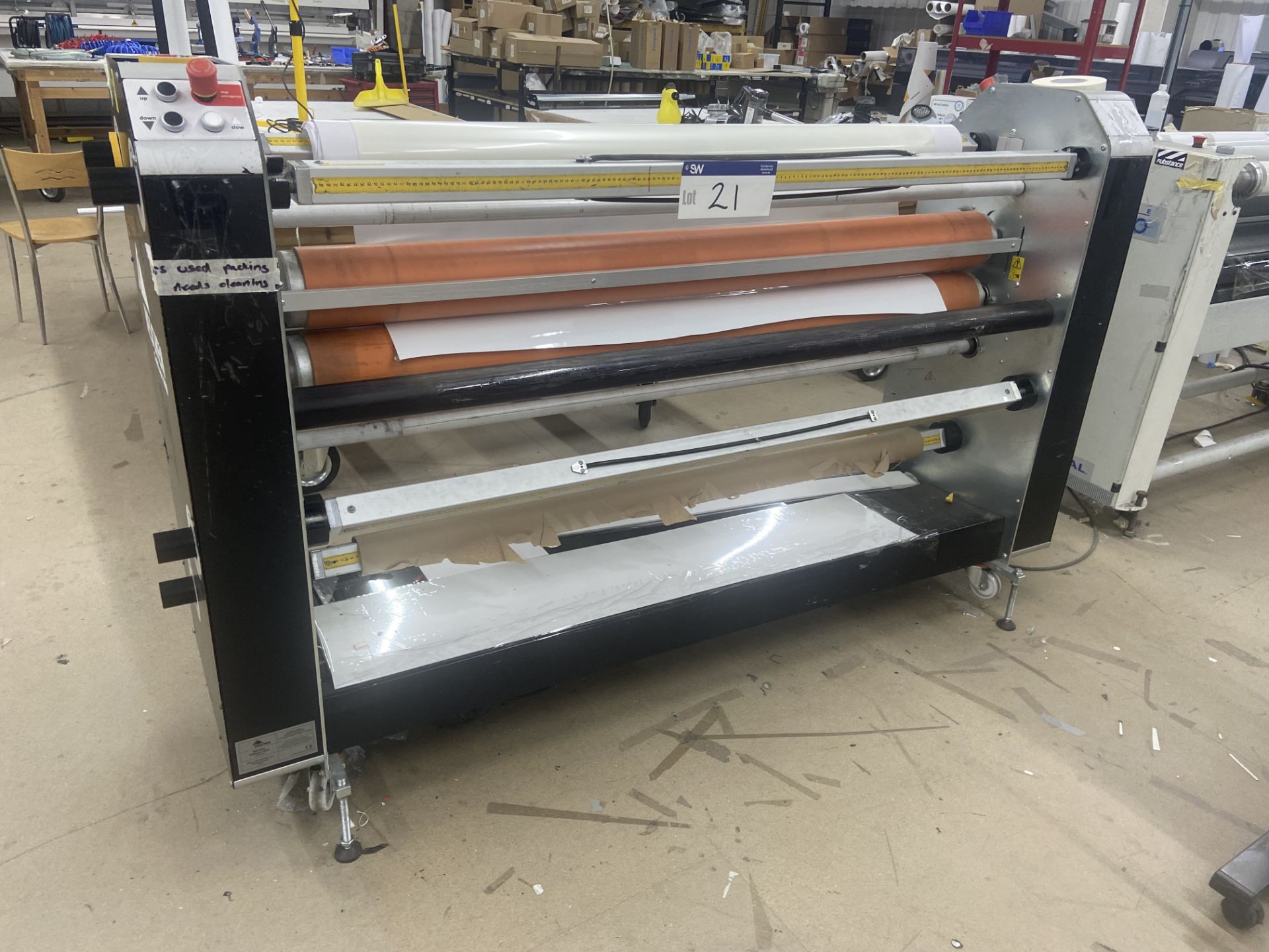 Neschen Coldlam 1650 Laminator, serial no. 6037409-145, year of manufacture 2017, 230V (please