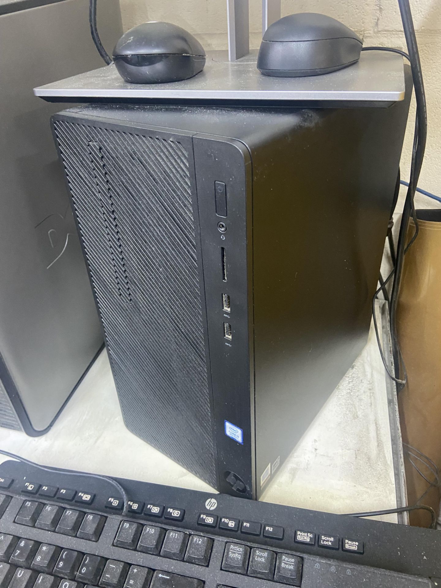 HP Intel Core i5 8th Gen. Personal Computer (hard disk formatted), with Dell OptiPlex 380 Intel Core - Image 2 of 4