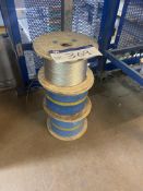 Three Reels of Wire Cable Please read the following important notes:- ***Overseas buyers - All