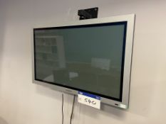 Samsung 42in. Wall Mounted Flat Screen Television, with remote control Please read the following