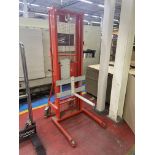 Lift Ezi MSU500W Winch Operated Roll Lifter, serial no. R201-16, year of manufacture 2016, 500kg