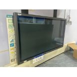 Panasonic TH-42PF11 42in. Wall Mounted Flat Screen Television (no remote) Please read the