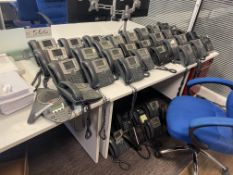 Approx. 36 Cisco & Yealink Telephone Handsets, with Polycom conference telephone Please read the