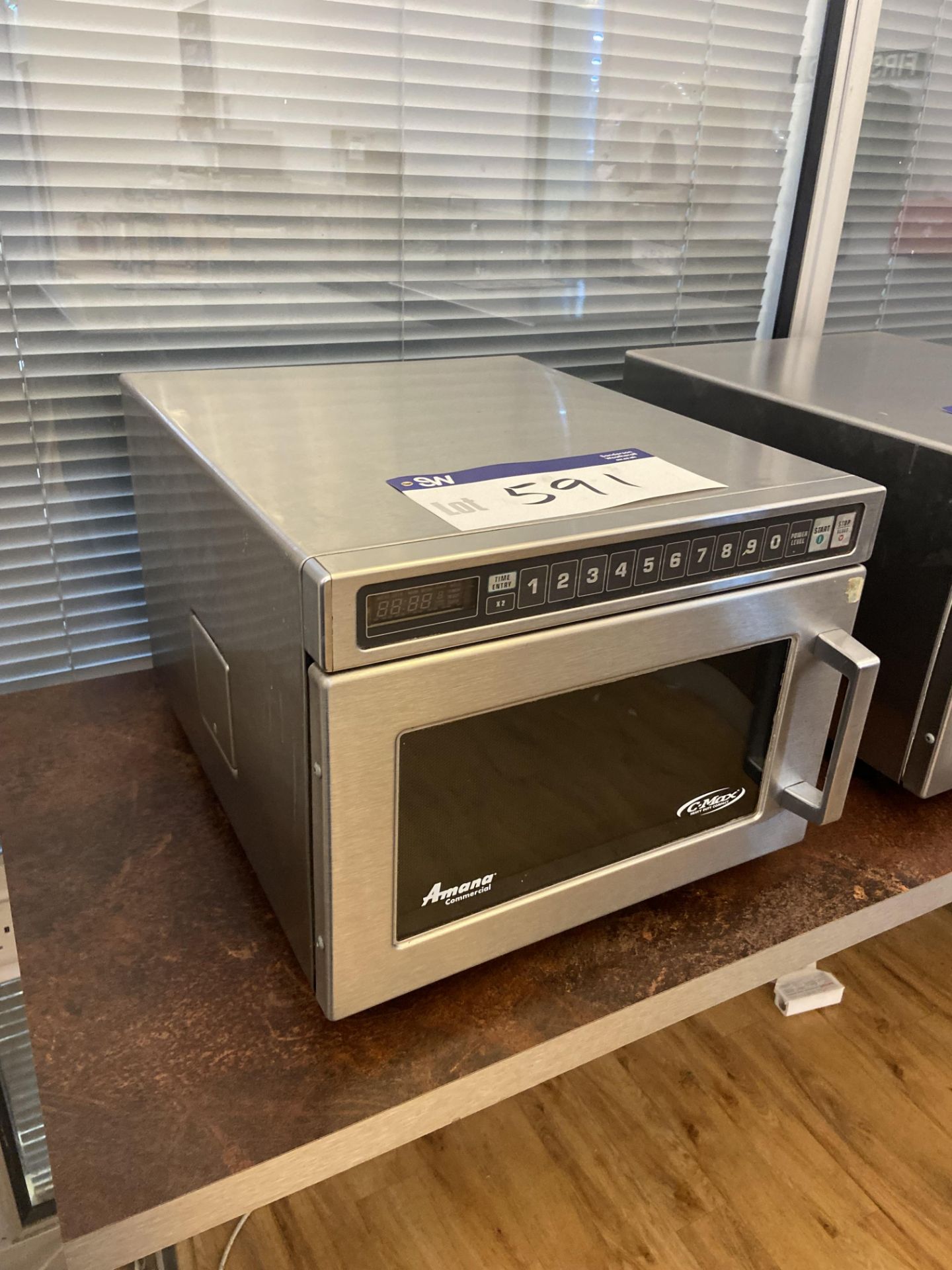 Amama Commercial C-Max Heavy Duty Compact Stainless Steel Microwave Oven Please read the following
