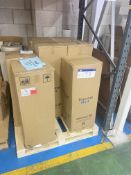 Seven Boxes of Denmaur Thermal Wrap Matt Film Rolls, mainly 3000m x 985mm Please read the