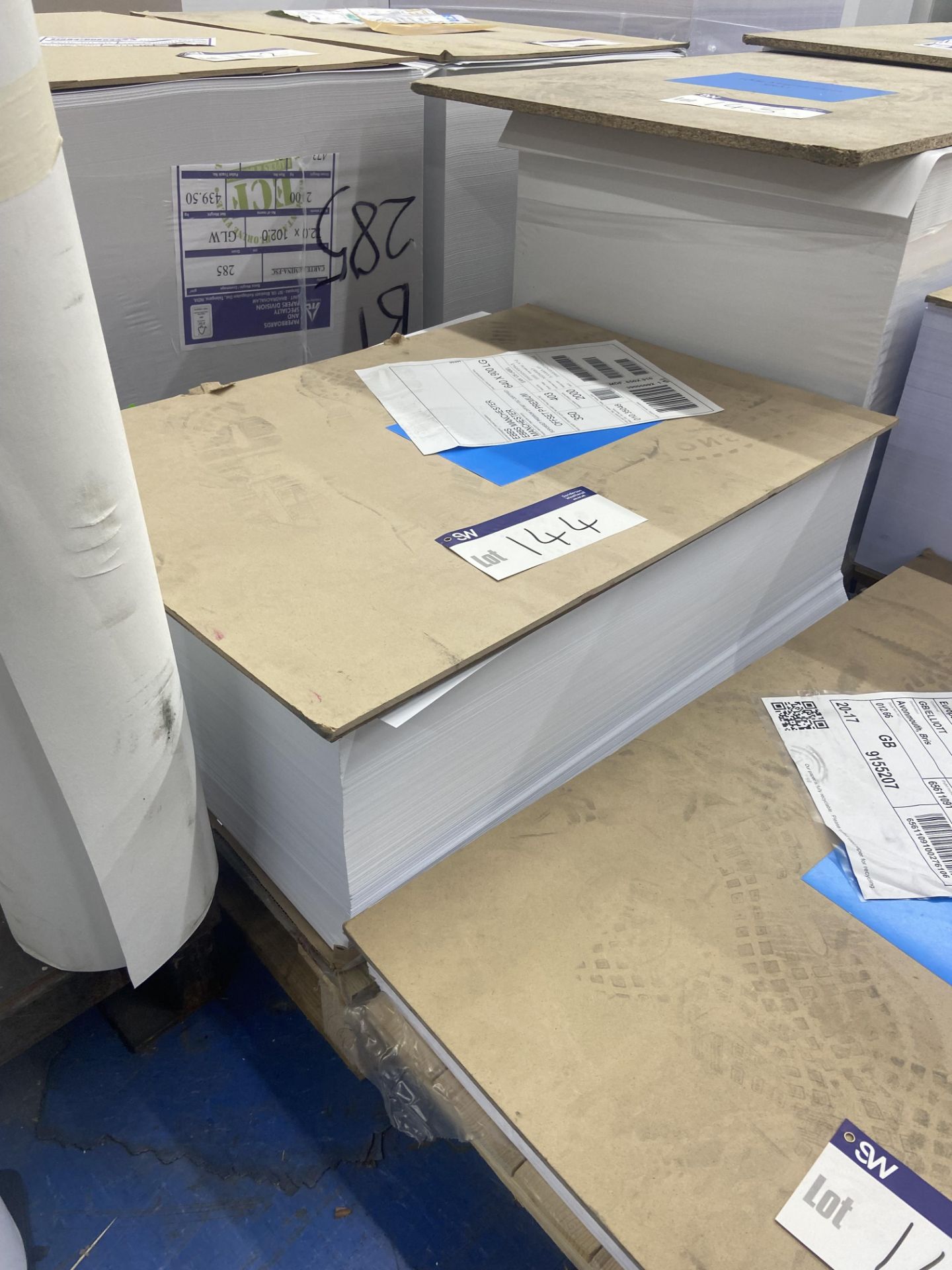 Part Pallet of Offset Premium Paper, 90cm x 64cm Please read the following important notes:- ***