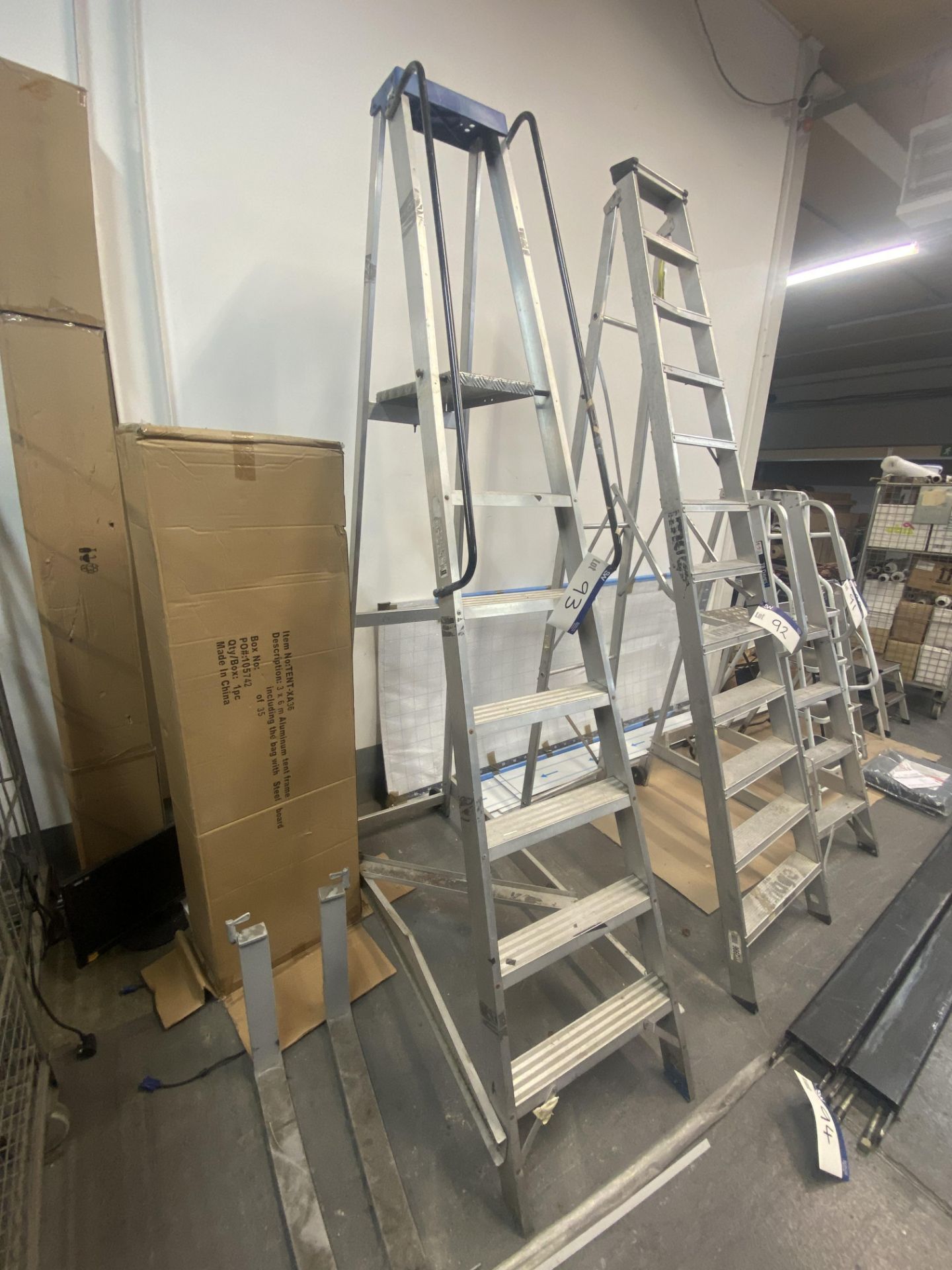 Alloy Six Rise Stepladder Please read the following important notes:- ***Overseas buyers - All