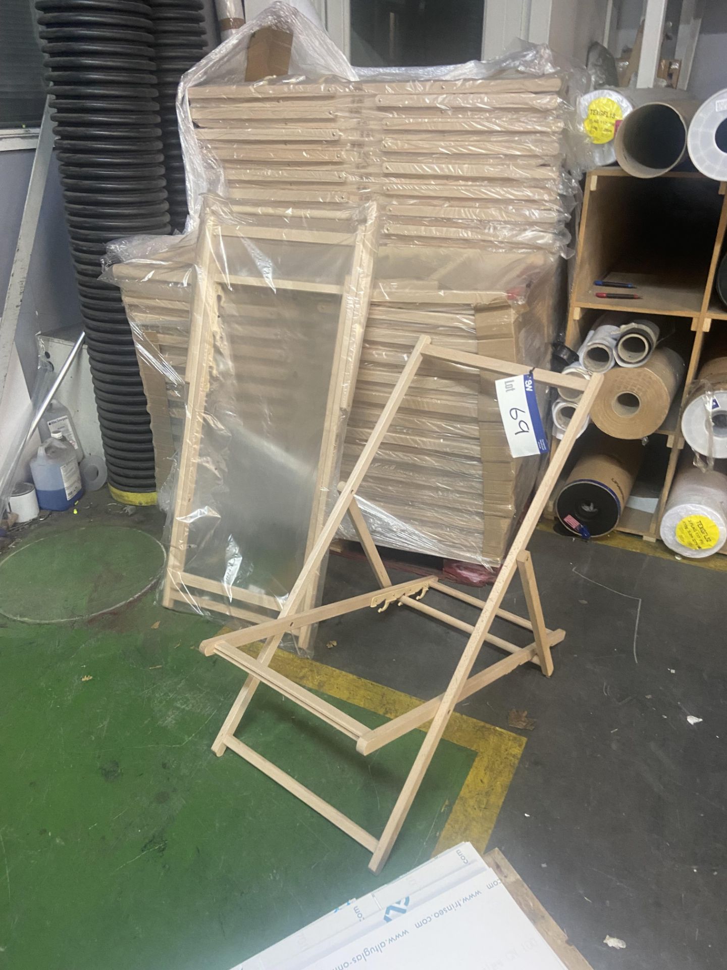 Approx. 38 Timber Deckchair Frames Please read the following important notes:- ***Overseas