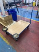 Steel Framed Platform Trolley Please read the following important notes:- ***Overseas buyers - All