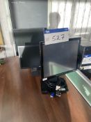 Three Flat Screen Monitors Please read the following important notes:- ***Overseas buyers - All lots