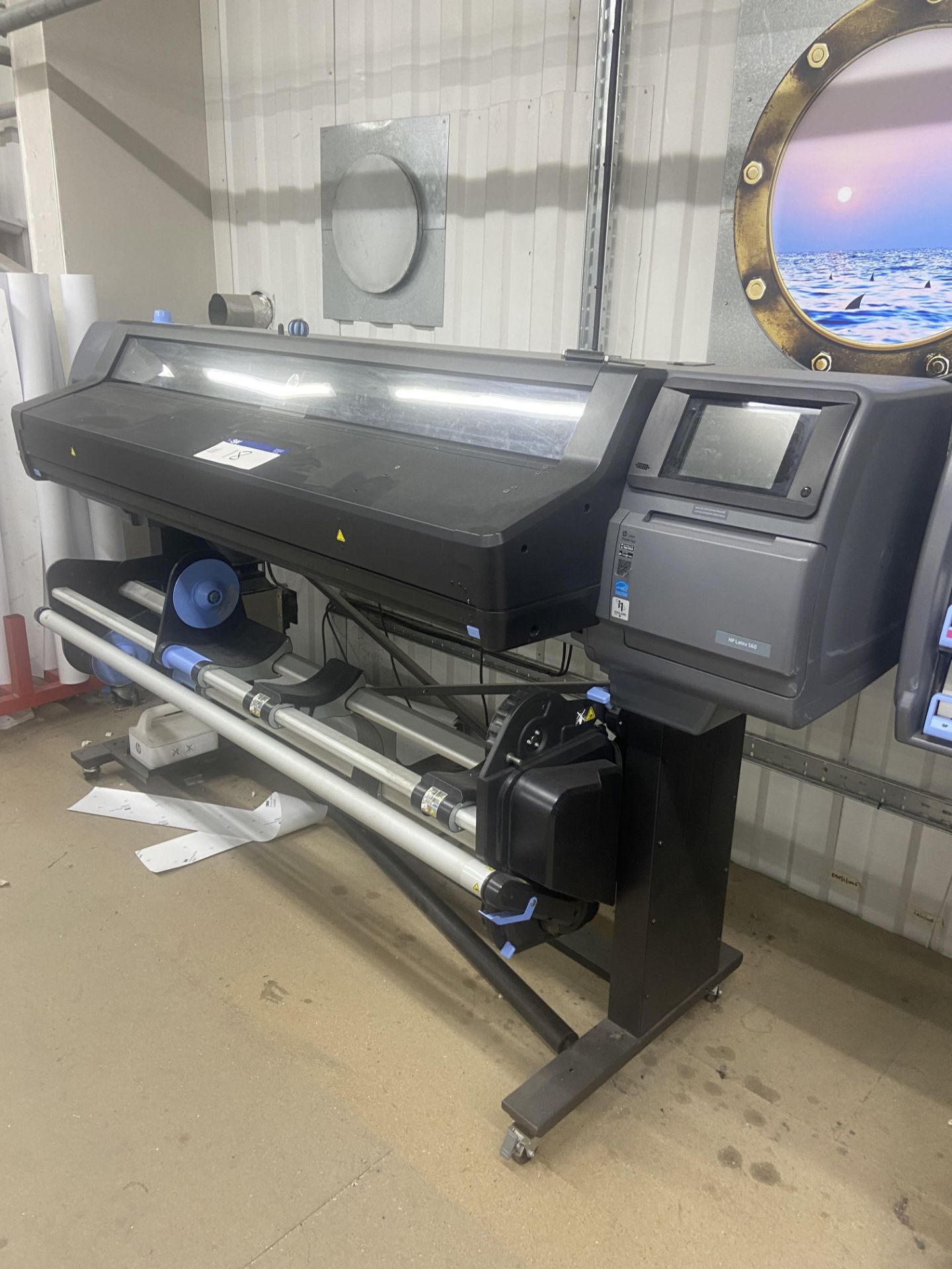 HP LATEX 560 PLOTTER, serial no. MY84G6400R, product no. M0E29A, year of manufacture 2018, 240V ( - Image 2 of 4