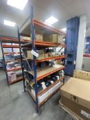 Single Bay Six Tier Stock Rack, approx. 1.45m x 1m x 2.5m high (contents excluded – reserve