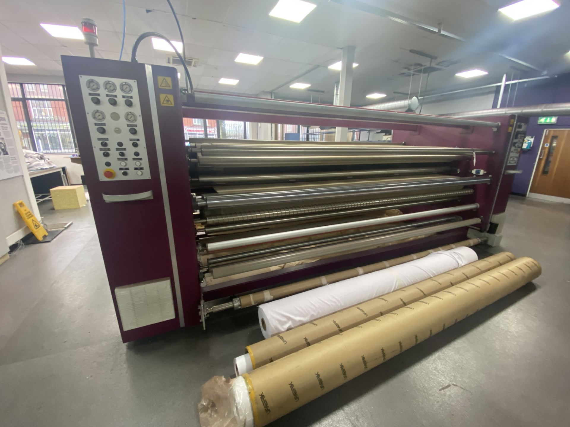 Monti Antonio 901-2BD CALENDAR PRESS, serial no. 220, year of manufacture 2010, approx. 4.95m x 1.8m