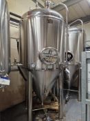 Willis/ Hangzhou Kuangbo 3000L Double Jacketed Insulated Stainless Steel Beer Tank/Fermenter, serial