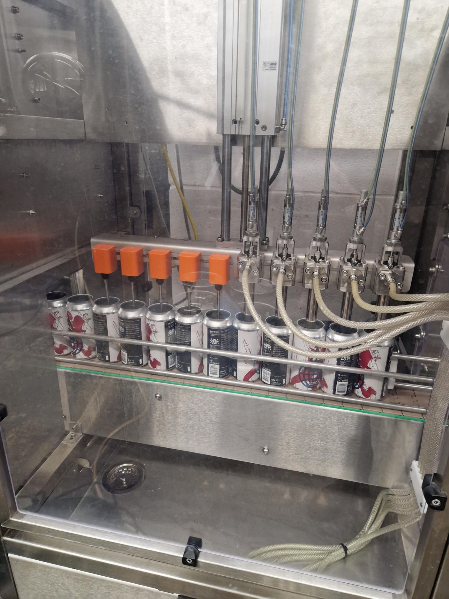 Micro Can CL5 V3 5 Head Canning Line, serial no. CL5V311200041, year of manufacture 2020, up to 2000 - Image 7 of 11