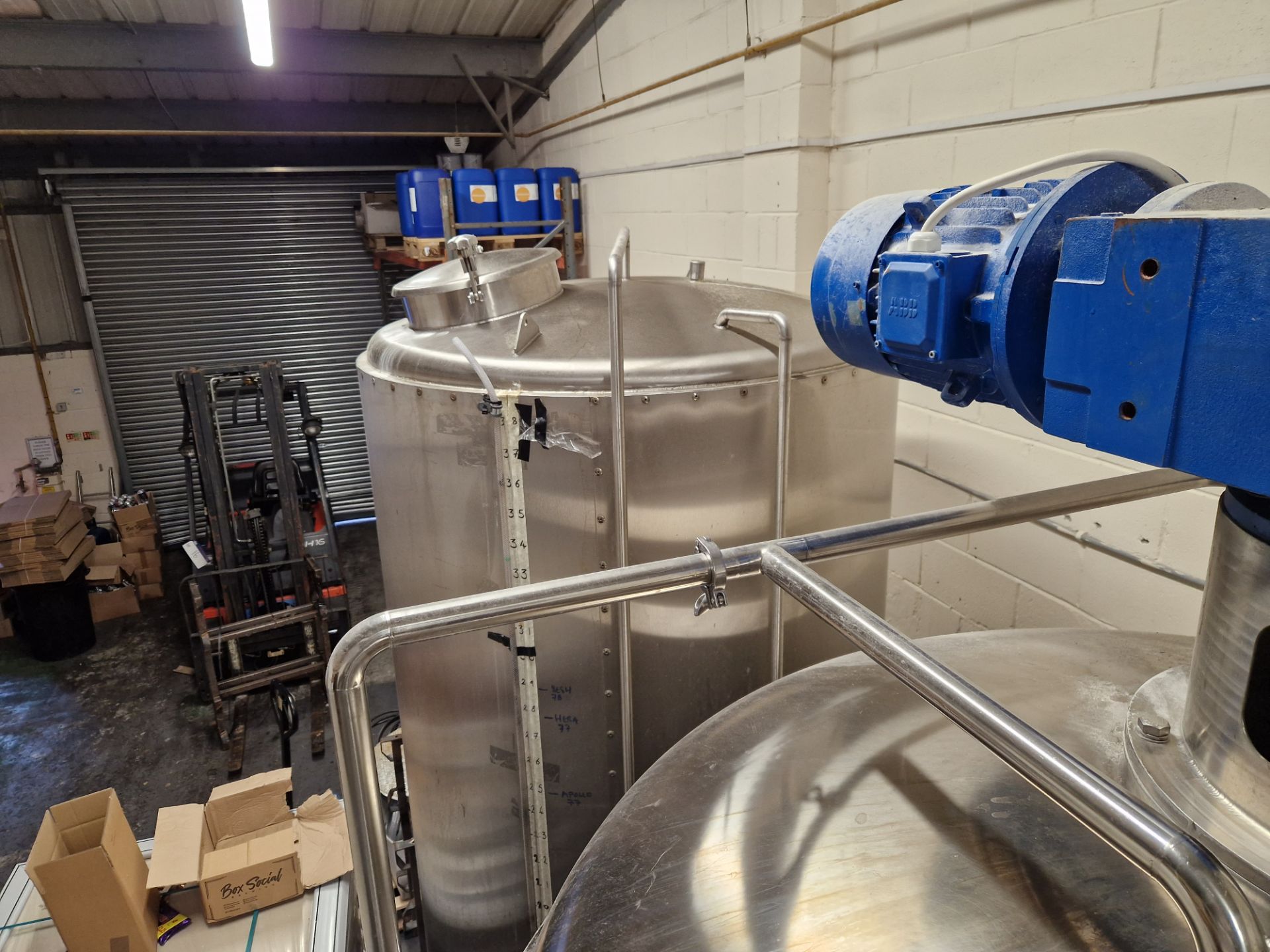 Willis European Ltd 15BBL Mash Tun, serial no. KB-202000512001, year of manufacture 2020, with - Image 8 of 14
