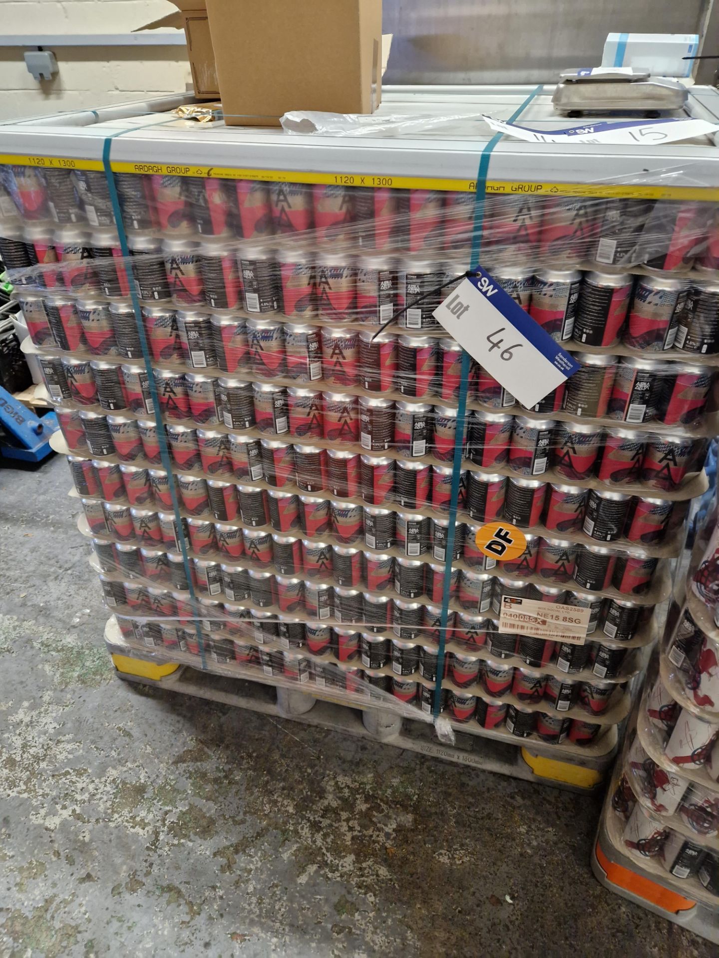 Pallet of Approx. 3510 Branded Empty Cans, Material 22107271, 440ml Please read the following - Image 2 of 3