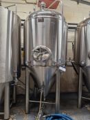 Willis/ Hangzhou Kuangbo 3000L Double Jacketed Insulated Stainless Steel Beer Tank/Fermenter, serial