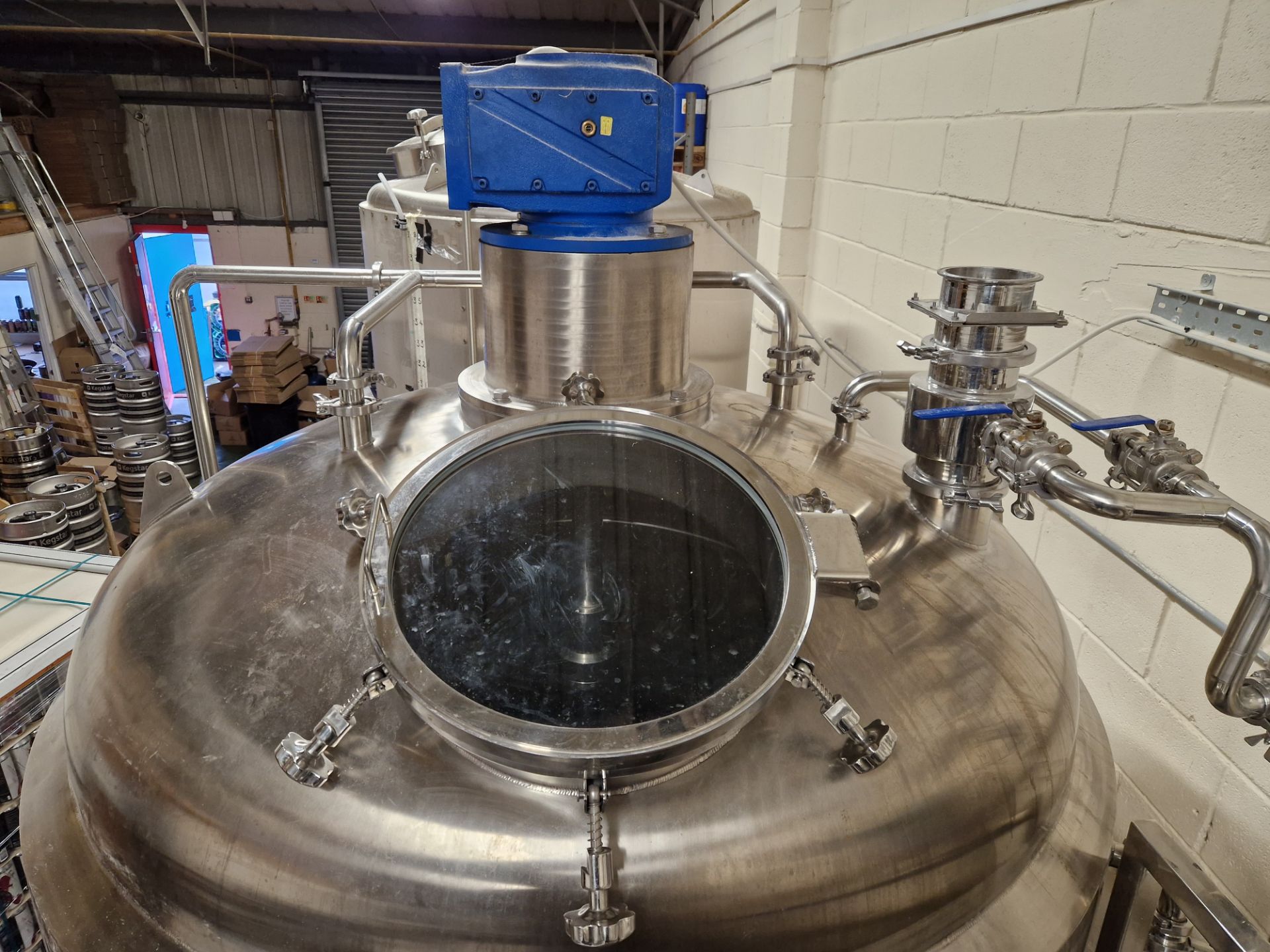 Willis European Ltd 15BBL Mash Tun, serial no. KB-202000512001, year of manufacture 2020, with - Image 7 of 14