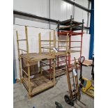 Nine Collapsible Steel Stillages Please read the following important notes:- ***Overseas buyers -