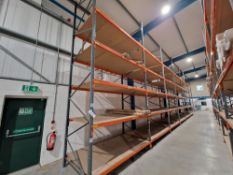 Seven Bays of Five Tier DEXION SPEEDLOCK Boltless Steel Pallet Racking, Each Bay Approx. 2.7m wide x