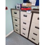 Two 4 Drawer Metal Filing Cabinets Please read the following important notes:- ***Overseas