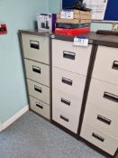 Two 4 Drawer Metal Filing Cabinets Please read the following important notes:- ***Overseas