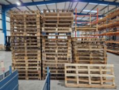 Approx. 75 Wooden Pallets Please read the following important notes:- ***Overseas buyers - All