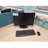 Unbranded Desktop PC, Monitor, Keyboard and Mouse (Hard Drive Wiped) Please read the following