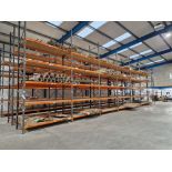 Seven Bays of Five Tier DEXION SPEEDLOCK Boltless Steel Pallet Racking, Each Bay Approx. 2.7m wide x