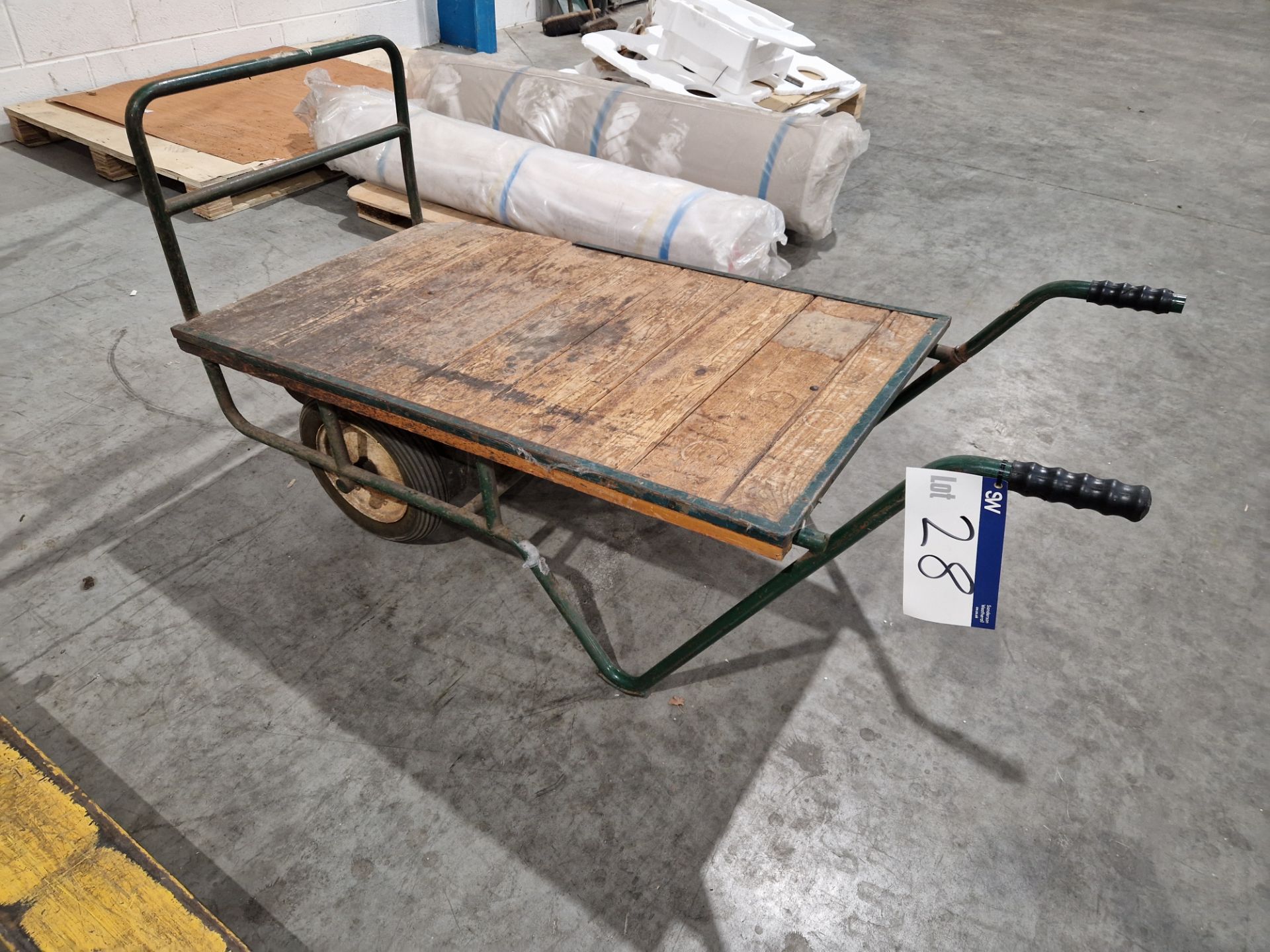 Steel Framed Trolley Please read the following important notes:- ***Overseas buyers - All lots are