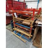 Five Collapsible Steel Stillages