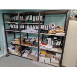 Three Bays of Metal Shelving (No Contents) Please read the following important notes:- ***Overseas