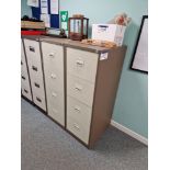 Three 4 Drawer Metal Filing Cabinets Please read the following important notes:- ***Overseas