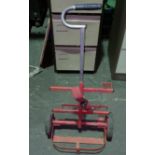 Twin Fire Extinguisher Trolley, approx. 50cm x 15cm, loading free of charge - yes (vendors