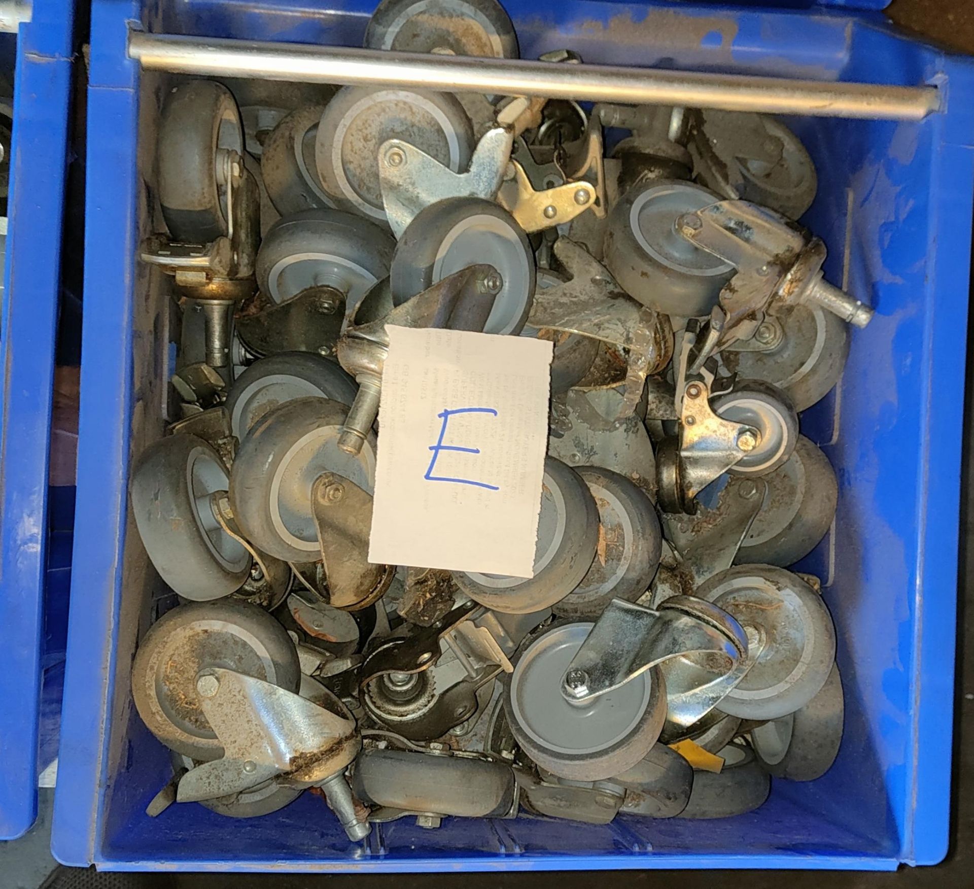 Box of Trolley Wheels, loading free of charge - yes (vendors comments - used condition,