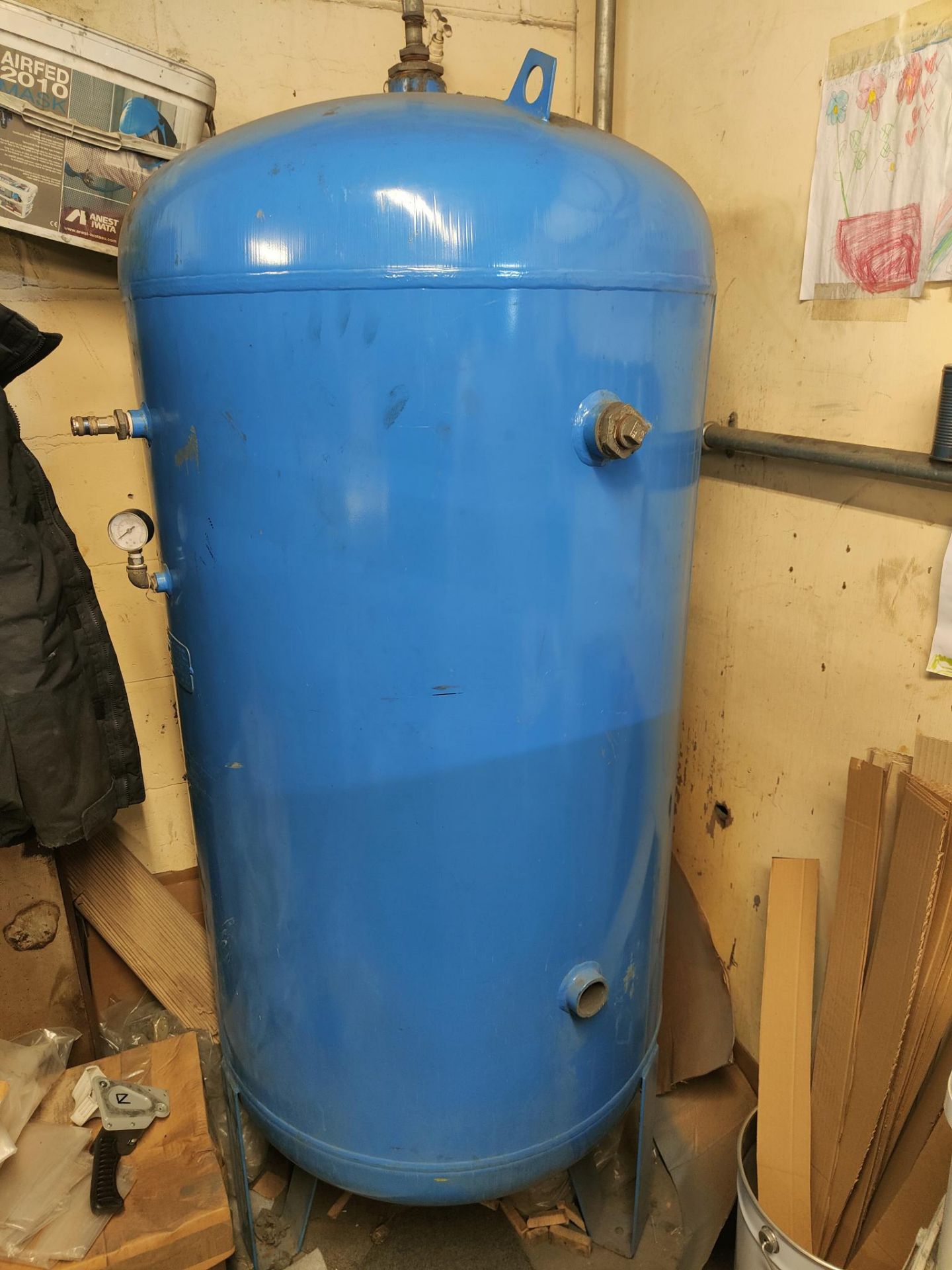 SICC 725A Air Cylinder, year of manufacture 2010, 725 litre capacity, loading free of charge -