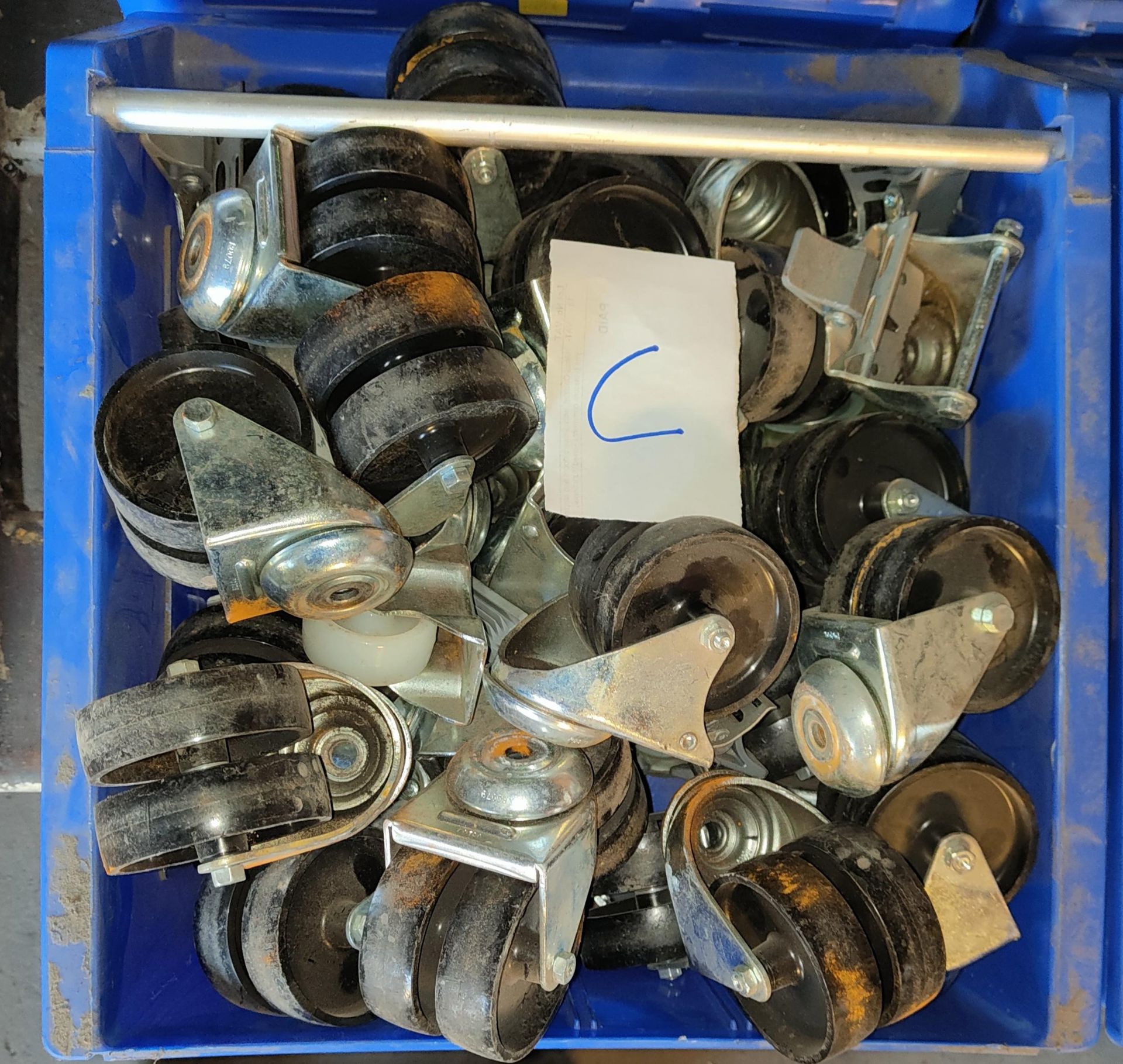 Box of Trolley Wheels, loading free of charge - yes (vendors comments - used condition,