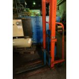 Kaiser & Kraft H760 Manual Hydraulic Lifting Table/ Fork Lift, serial no. 9770, year of