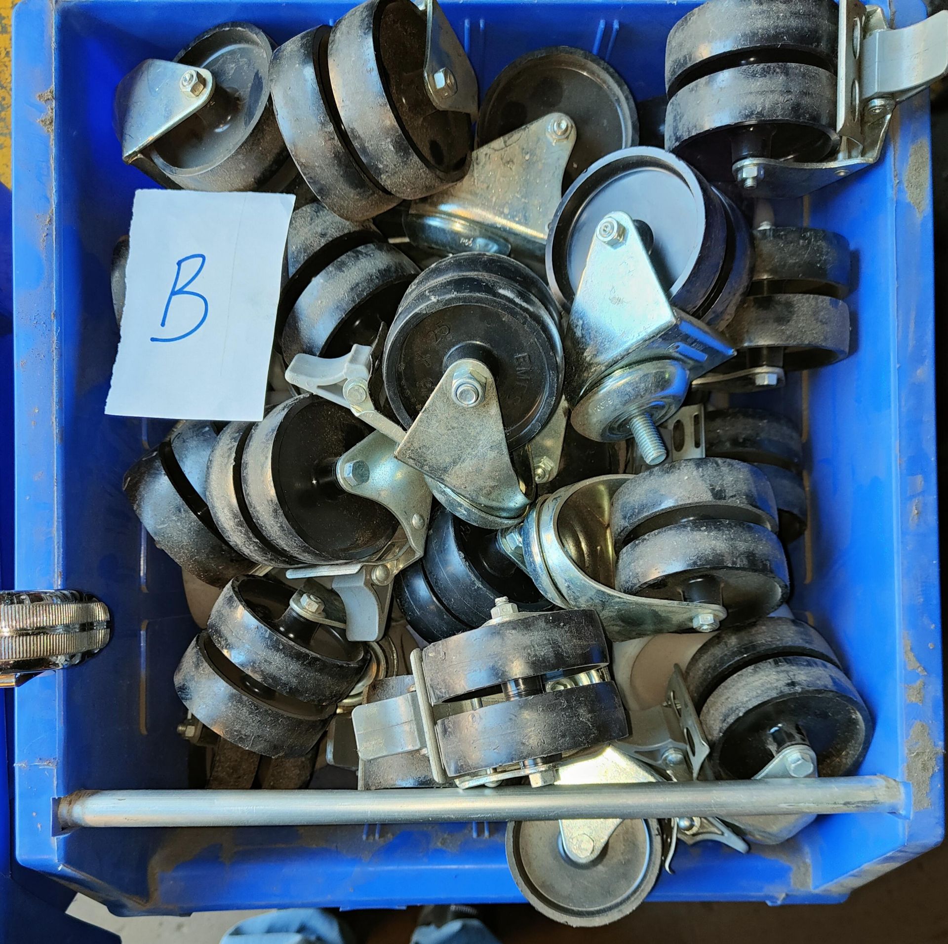 Box of Trolley Wheels, loading free of charge - yes (vendors comments - used condition,