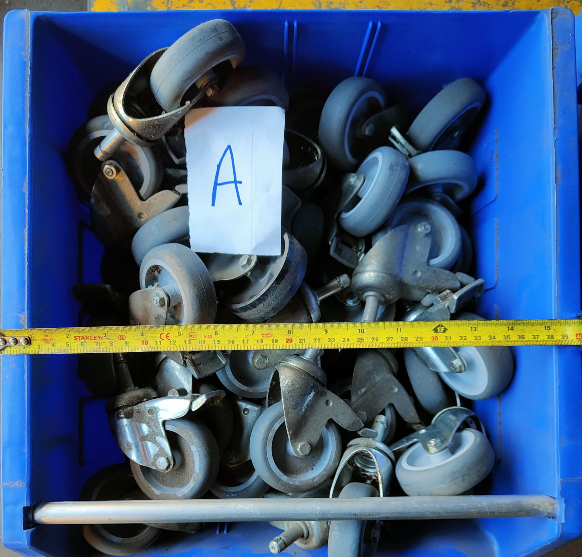 Box of Trolley Wheels, loading free of charge - yes (vendors comments - used condition,