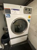 Huevsch HU035NMTJ1G1W01 GAS COMMERCIAL TUMBLE DRYER, serial no. 0212008780 Please read the following