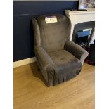 Fabric Upholstered Armchair Please read the following important notes:- ***Overseas buyers - All