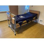 Invacare Mobile Adjustable Height Bed Frame, with Invacare soft foam premier mattress and Invacare